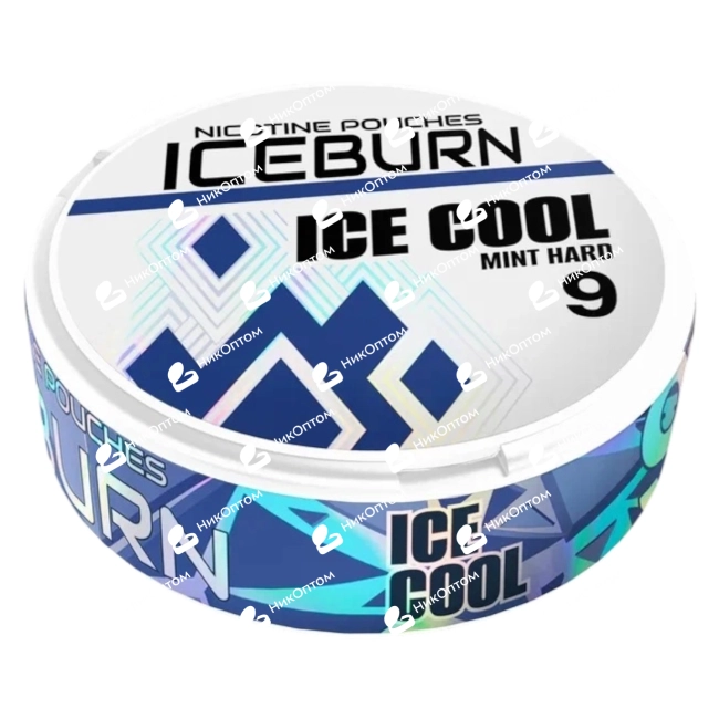 ICEBURN - IC - ICE COOL 9 (65mg) — купить снюс оптом в НикОптом