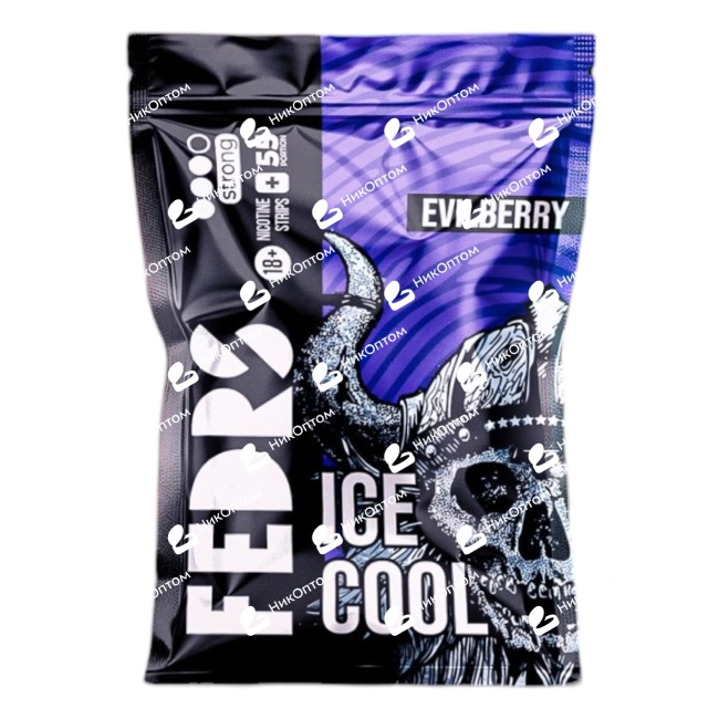 FEDRS - ICE COOL - EVILBERRY (100mg) — купить снюс оптом в НикОптом