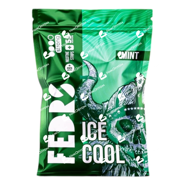 FEDRS - ICE COOL - 9 - MINT (100mg) — купить снюс оптом в НикОптом