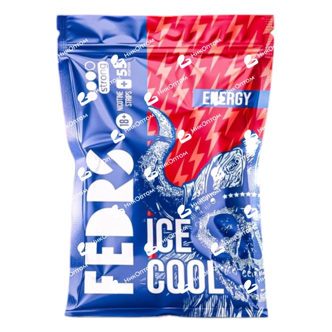 FEDRS - ICE COOL - ENERGY (100mg) — купить снюс оптом в НикОптом