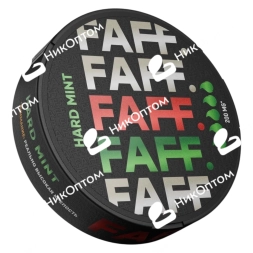 FAFF. - HARD - SLIM - HARD MINT - Мята (200mg)