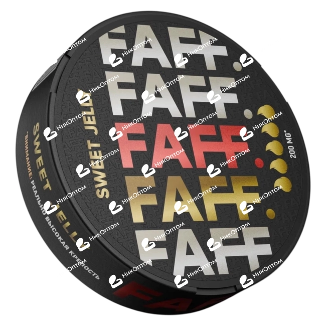 FAFF. - HARD - SLIM - SWEET JELLY - Мармелад (200mg) — купить снюс оптом в НикОптом