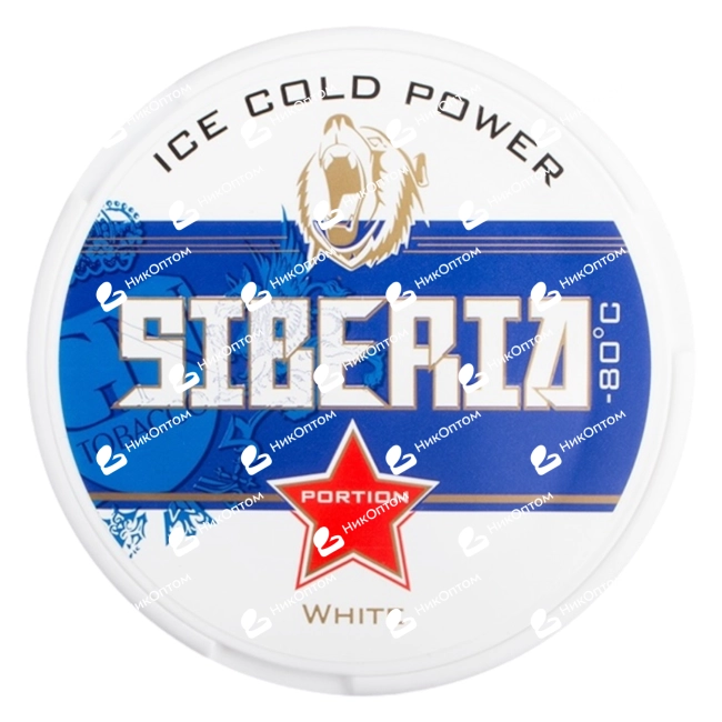 SIBERIA - Ice Cold Power - 15gr — купить снюс оптом в НикОптом