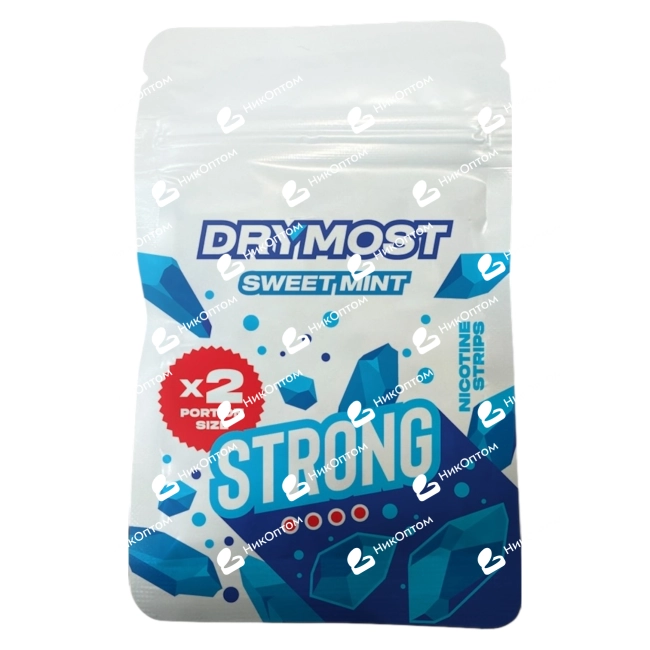 DRYMOST - STRONG - SWEET MINT - Сладкая Мята — купить снюс оптом в НикОптом
