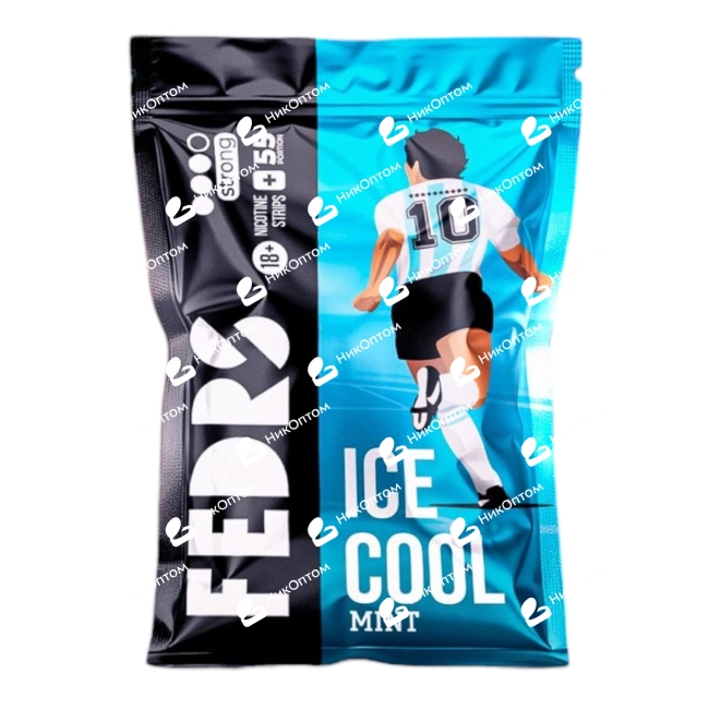 FEDRS - ICE COOL - 10 - MINT (100mg) — купить снюс оптом в НикОптом
