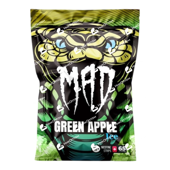 MAD - GREEN APPLE (150mg) — купить снюс оптом в НикОптом