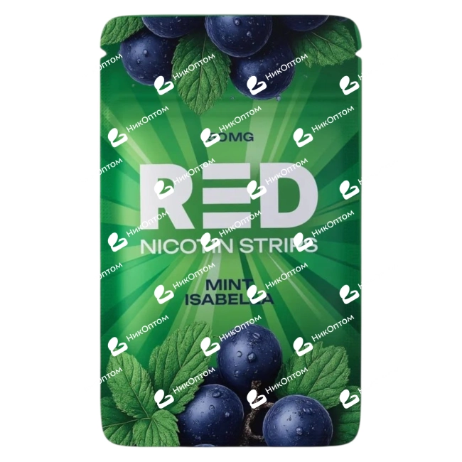RED - MINT IZABELLA (150mg) — купить снюс оптом в НикОптом