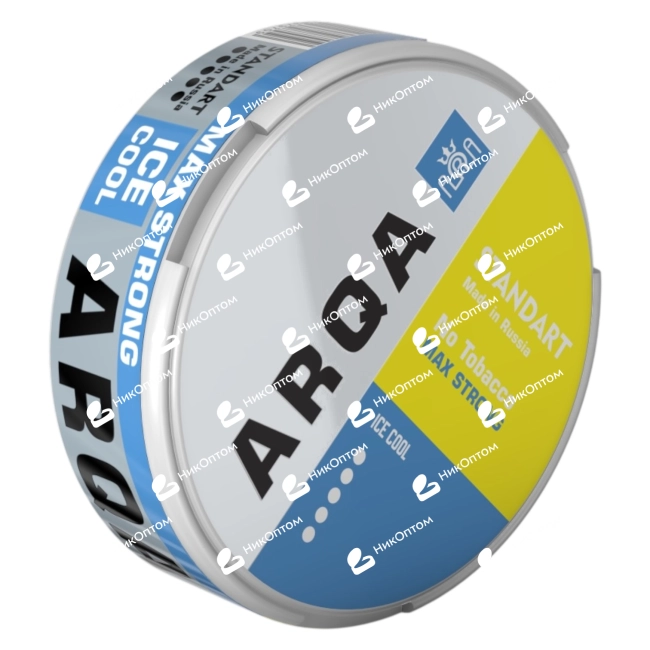 ARQA - MAX STRONG (Standart) - ICE COOL (100mg) — купить снюс оптом в НикОптом