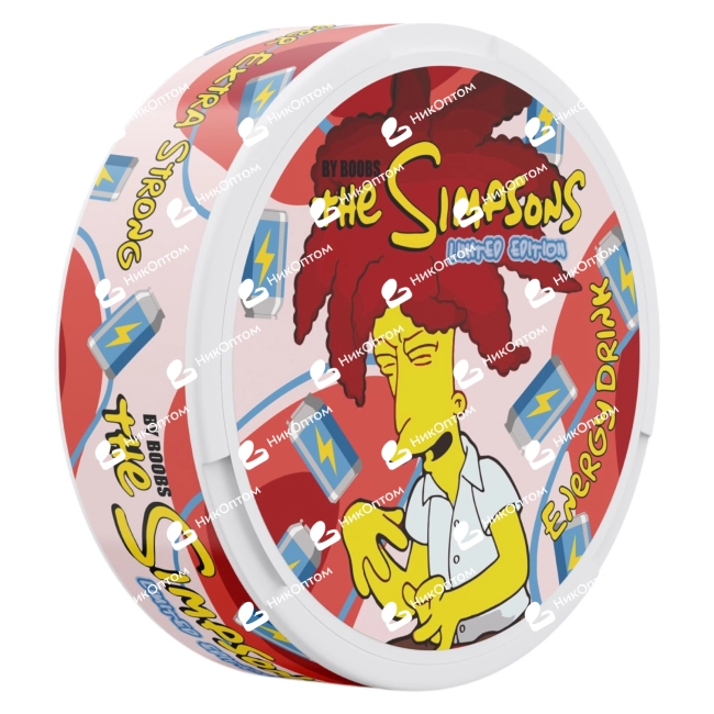 The Simpsons - САЙДШОУ БОБ - Энергетик (150mg) — купить снюс оптом в НикОптом