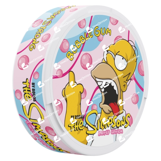 The Simpsons - ГОМЕР - Бабл Гам (200mg) — купить снюс оптом в НикОптом