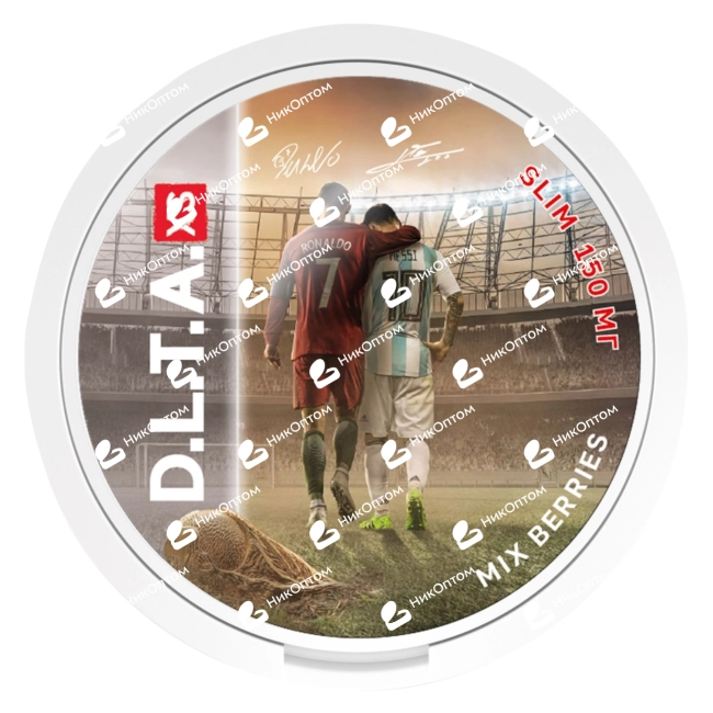 D.L.T.A. - XS - SLIM - 150mg - MIX BERRIES — купить снюс оптом в НикОптом