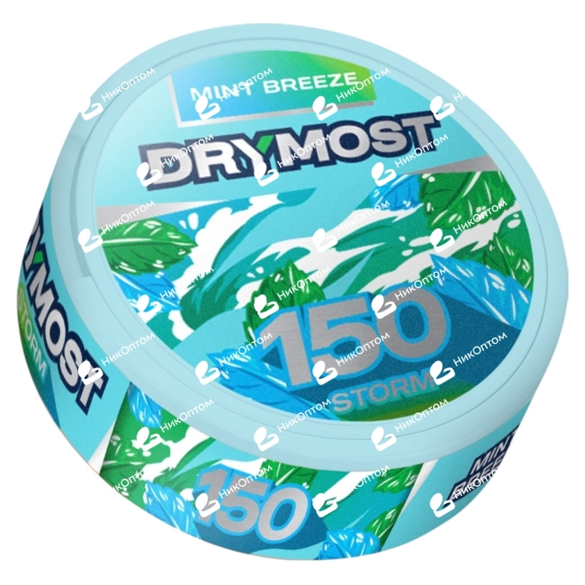 DRYMOST - STORM - MINT BREEZE - Мятный Бриз (150mg) — купить снюс оптом в НикОптом