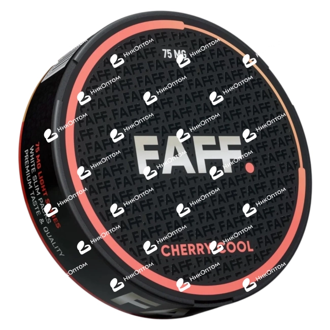 FAFF. - 75mg - CHERRY COOL — купить снюс оптом в НикОптом