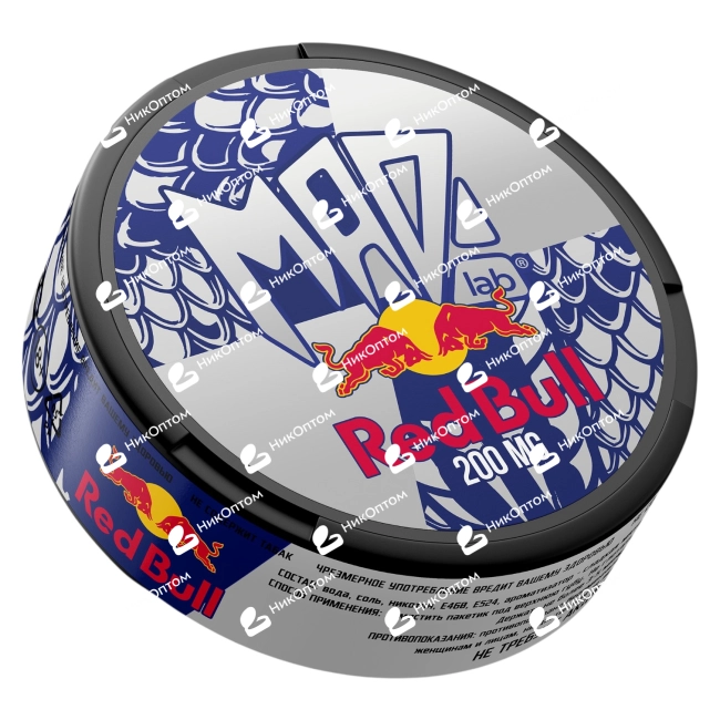 MAD - SV - ULTRA - RED BULL (200mg) — купить снюс оптом в НикОптом