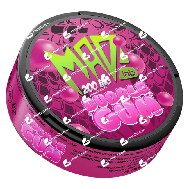 MAD - SV - ULTRA - BUBBLE GUM (200mg) — купить снюс оптом в НикОптом