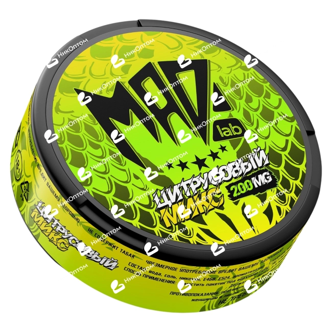 MAD - SV - ULTRA - Цитрусовый Микс (200mg) — купить снюс оптом в НикОптом