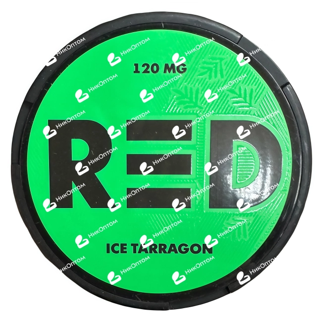 RED - Classic - ICE TARRAGON - Ледяной Тархун (120mg) — купить снюс оптом в НикОптом