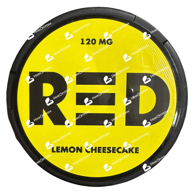 RED - Classic - LEMON CHEESECAKE - Лимонный Чизкейк (120mg) — купить снюс оптом в НикОптом