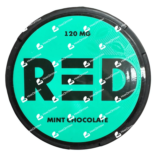 RED - Classic - MINT CHOCOLATE - Мятный Шоколад (120mg) — купить снюс оптом в НикОптом