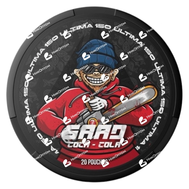 SAAD - WARRIOR - COCA - COLA (150mg) — купить снюс оптом в НикОптом