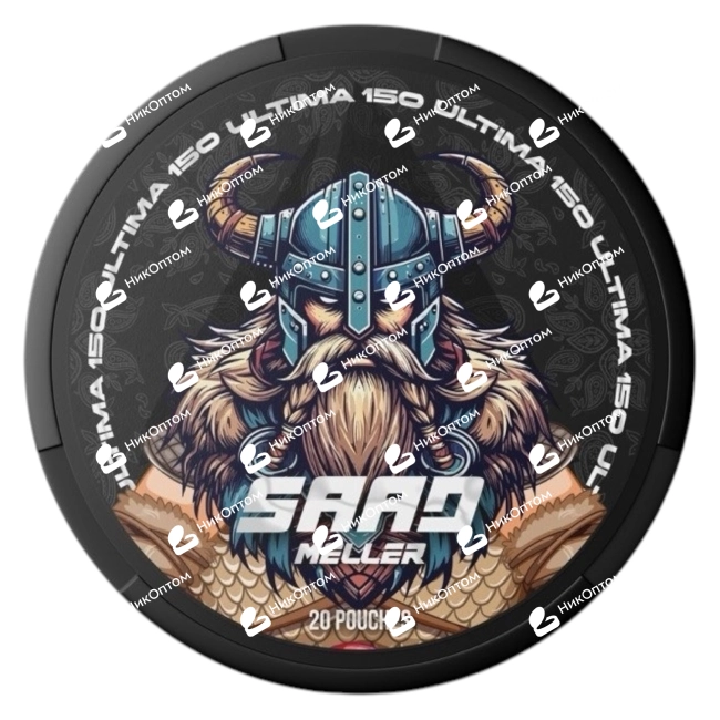 SAAD - WARRIOR - MELLER (150mg) — купить снюс оптом в НикОптом
