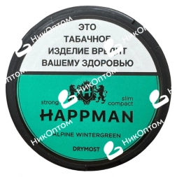 HAPPMAN - SLIM - ALPINE WINTERGREEN (12gr)