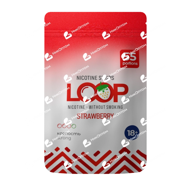 LooP - CL - Strawberry (10mg) — купить снюс оптом в НикОптом