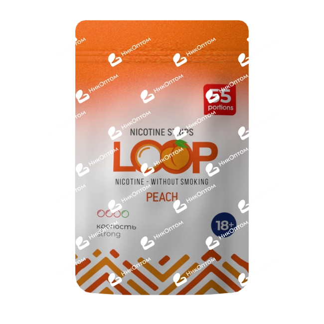 LooP - CL - Peach (10mg) — купить снюс оптом в НикОптом