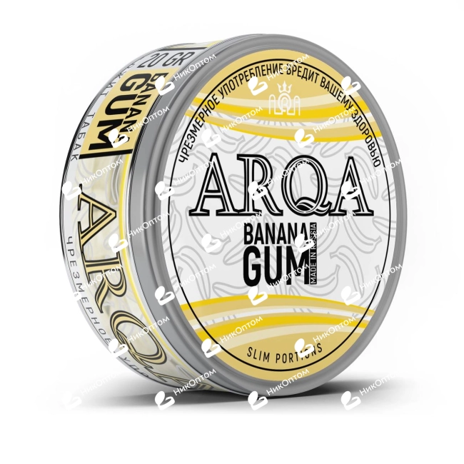 ARQA - Classic - Banana Gum (70mg) — купить снюс оптом в НикОптом