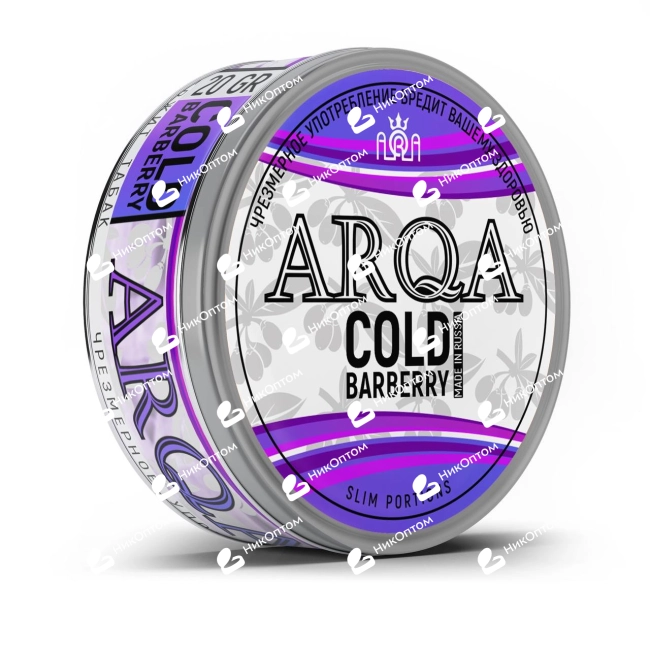 ARQA - Classic - Cold Barberry (70mg) — купить снюс оптом в НикОптом