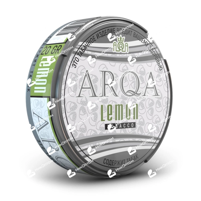 ARQA - Tobacco - Lemon Tobacco (70mg) — купить снюс оптом в НикОптом