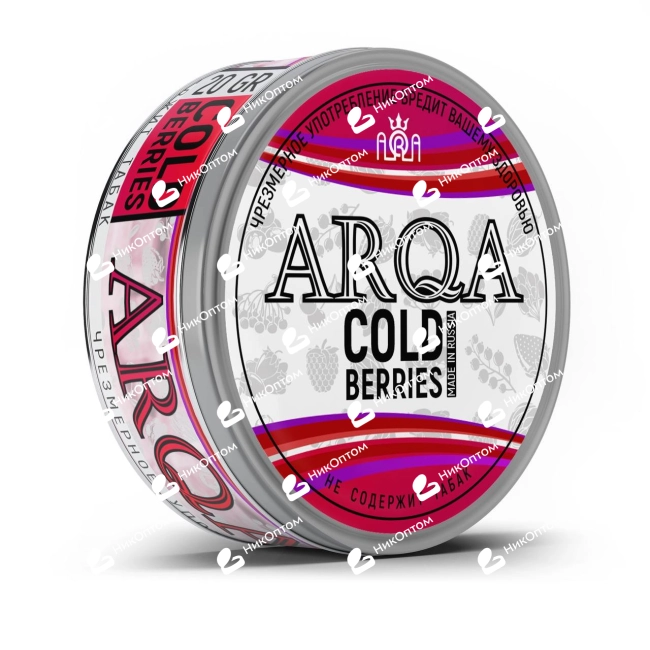 ARQA - Classic - Cold Berries (70mg) — купить снюс оптом в НикОптом