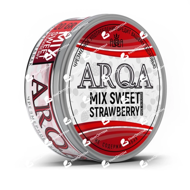 ARQA - Classic - Mix Sweet Strawberry (70mg) — купить снюс оптом в НикОптом