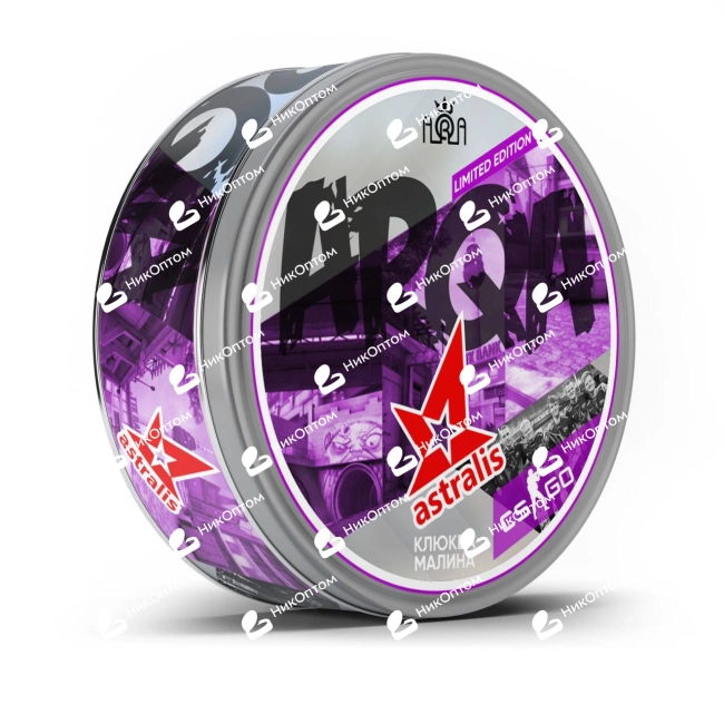ARQA - CS GO - Astralis - Клюква-Малина (120mg) — купить снюс оптом в НикОптом