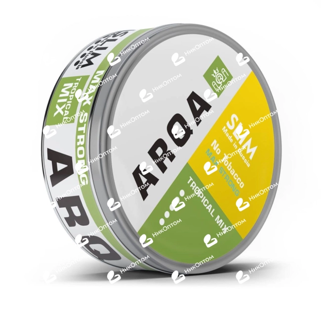 ARQA - MAX STRONG (Slim) - Tropical Mix (100mg) — купить снюс оптом в НикОптом