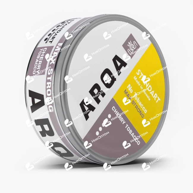 ARQA - MAX STRONG (Standart) - Cherry Tobacco (100mg) — купить снюс оптом в НикОптом