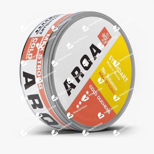 ARQA - MAX STRONG (Standart) - Cold Duchess (100mg) — купить снюс оптом в НикОптом