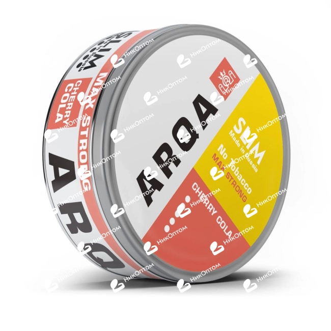 ARQA - MAX STRONG (Slim) - Cherry Cola (100mg) — купить снюс оптом в НикОптом