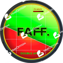 FAFF. - 75mg - DOUBLE APPLE