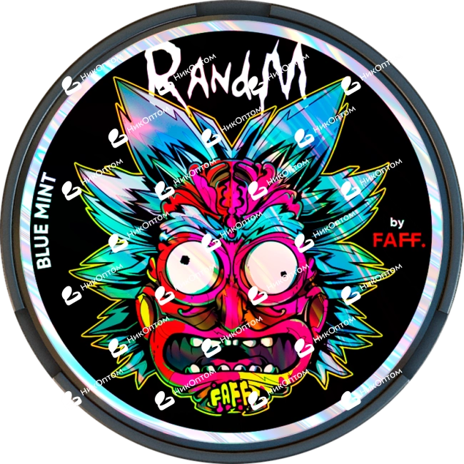FAFF. - RandM - BLUE MINT (150mg) — купить снюс оптом в НикОптом