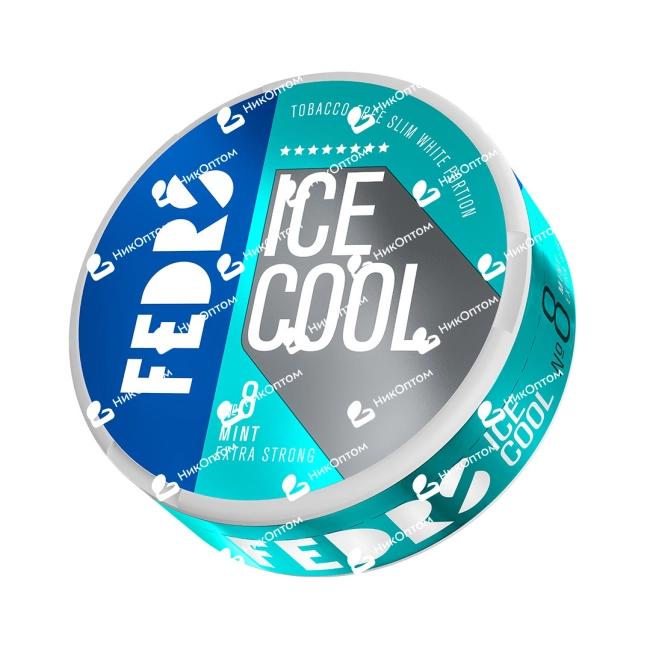 FEDRS - ICE COOL 8 - MINT (50mg) — купить снюс оптом в НикОптом