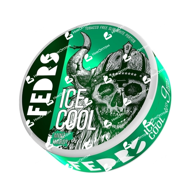 FEDRS - ICE COOL 9 - MINT HARD (65mg) — купить снюс оптом в НикОптом