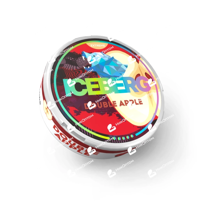 ICEBERG - Double Apple (110mg) — купить снюс оптом в НикОптом