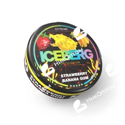ICEBERG - Strawberry Banana Gum (130mg)