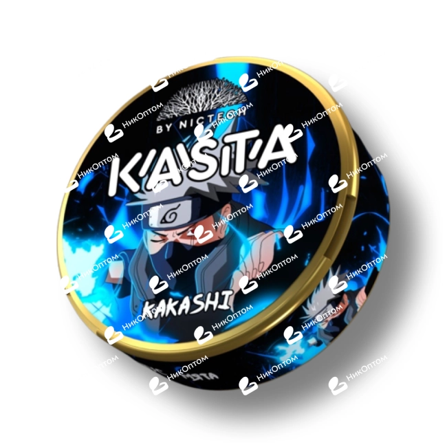 KASTA - Anime 120mg - Kakashi - Кактус-Мята — купить снюс оптом в НикОптом