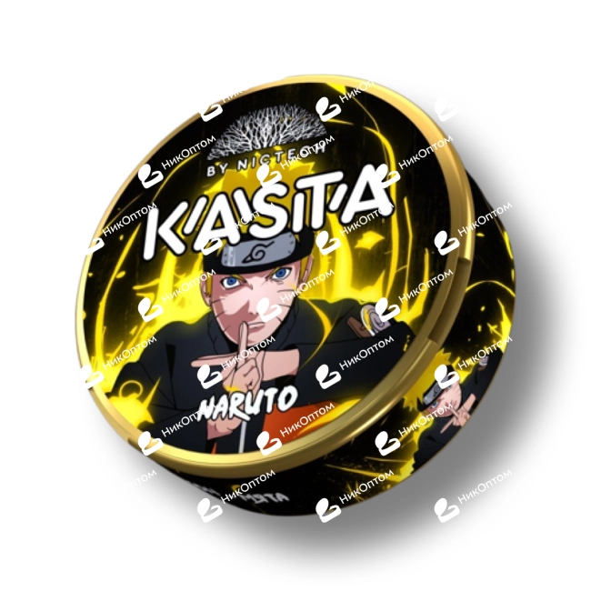 KASTA - Anime 120mg - Naruto - Лимон-Мята — купить снюс оптом в НикОптом