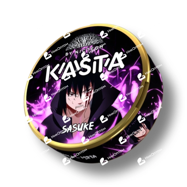 KASTA - Anime 120mg - Sasuke - Голубика-Мята — купить снюс оптом в НикОптом