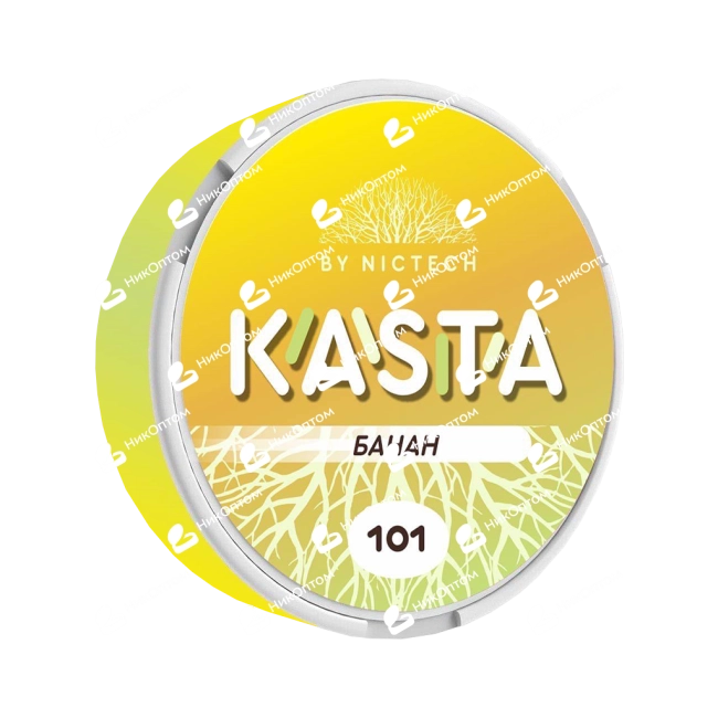 KASTA - Classic - Банан (101mg) — купить снюс оптом в НикОптом