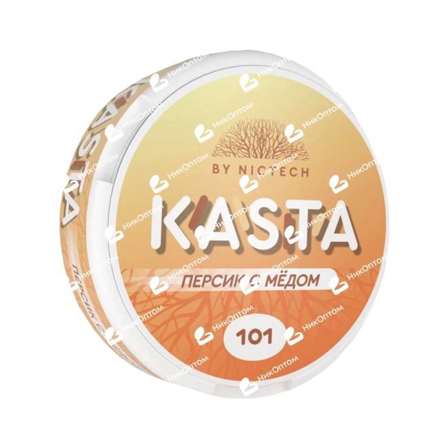 KASTA - Classic - Персик с мёдом (101mg) — купить снюс оптом в НикОптом