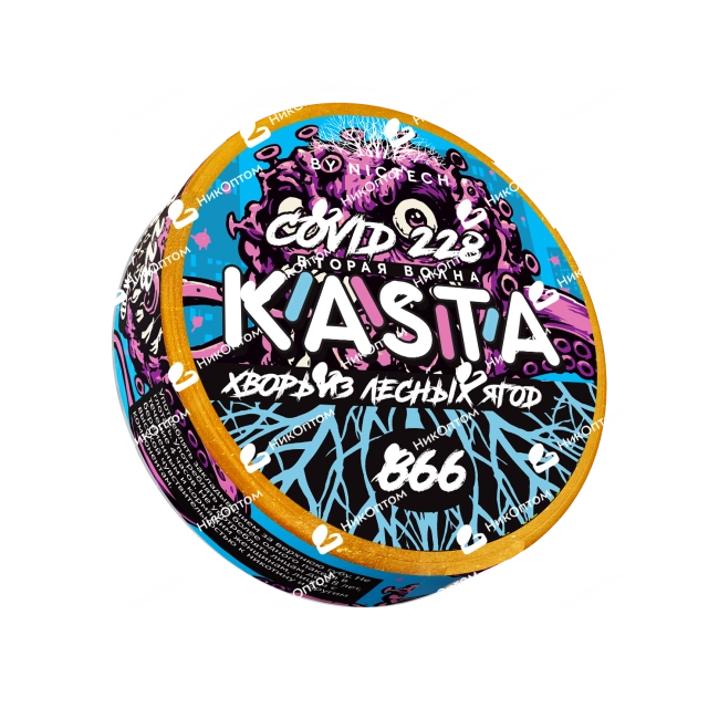 KASTA - Covid - 2 волна - Хворь из лесных ягод (120mg) — купить снюс оптом в НикОптом